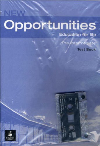 New opportunities pre intermediate. Opportunities pre-Intermediate. New opportunities Intermediate Test book. New opportunities Beginner.