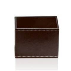 931290 Decor Walther Brownie UB Универсальная коробка 11.5x8см, цвет: темно-коричневая кожа ЗАКАЗ ПО ЗАПРОСУ фото