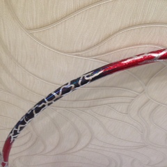 Обмотка обруча под купальник