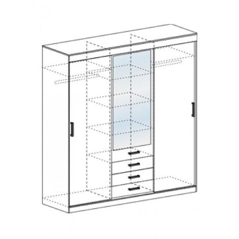 Шкаф-купе Андрей-2