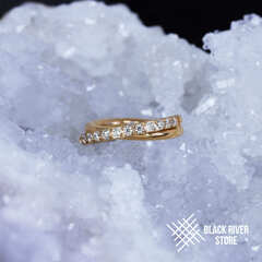 Кликер Weave Crystal PVD Yellow 1.2мм