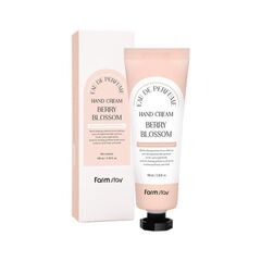 Крем для рук с экстрактами ягод FARMSTAY Eau De Perfume Hand Cream Berry Blossom 100 мл