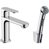 Hansgrohe Rebris S 72215000 Смеситель для раковины с гигиеническим душем (хром)