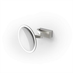 Decor Walther 0123176 Decor Walther VISION R 5X Косметическое зеркало с подсветкой – матовая нержавеющая сталь Опт фото
