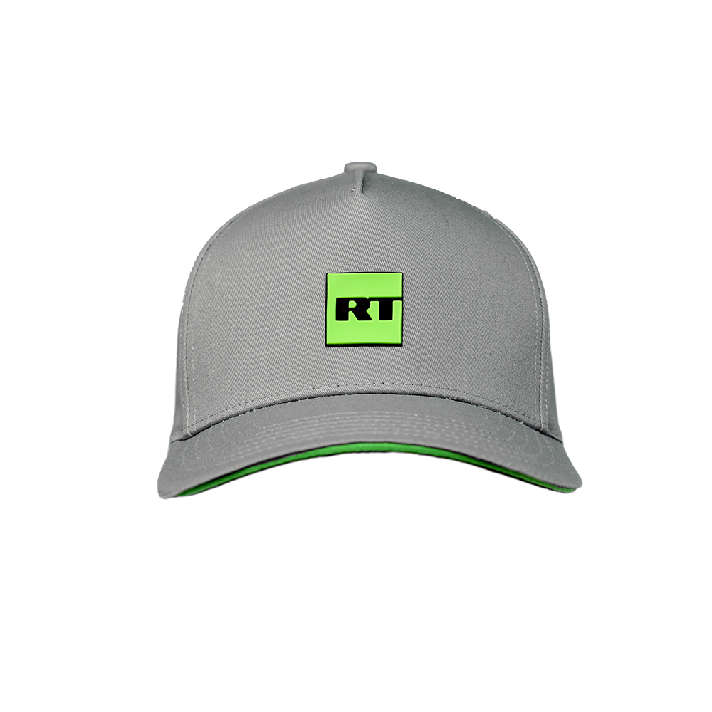 Бейсболка серая RT