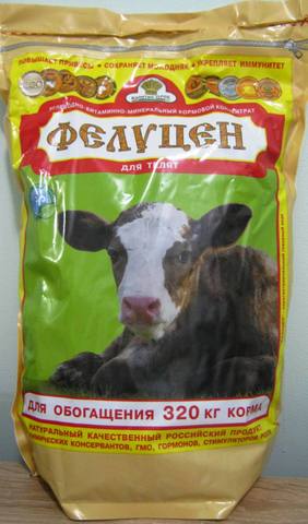 УВМК для телят (углеводно витаминно-минеральный кормовой концентрат) 3кг (для обогащения 320 кг корма)