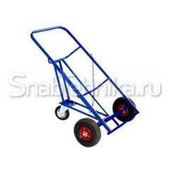 Тележка для бочек (бочкокат, цепь) КБ-2 (пневматические колеса)