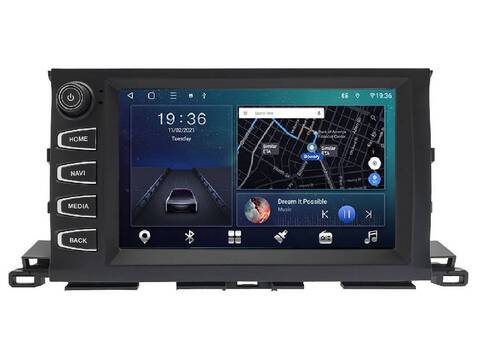 Магнитола для Toyota Highlander (2013-2019) Android 11 3/32 QLED DSP 4G модель TO-123TS18