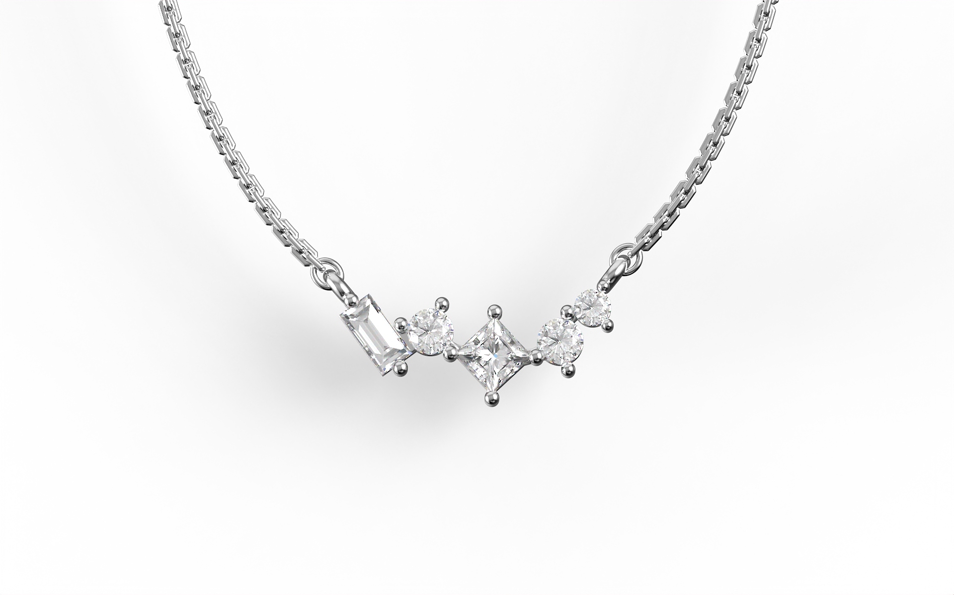 Колье Subtle Statement Necklace – Mix