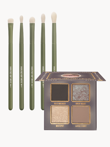 Набор из 5 кистей GRACEFUL GREEN & DIANA