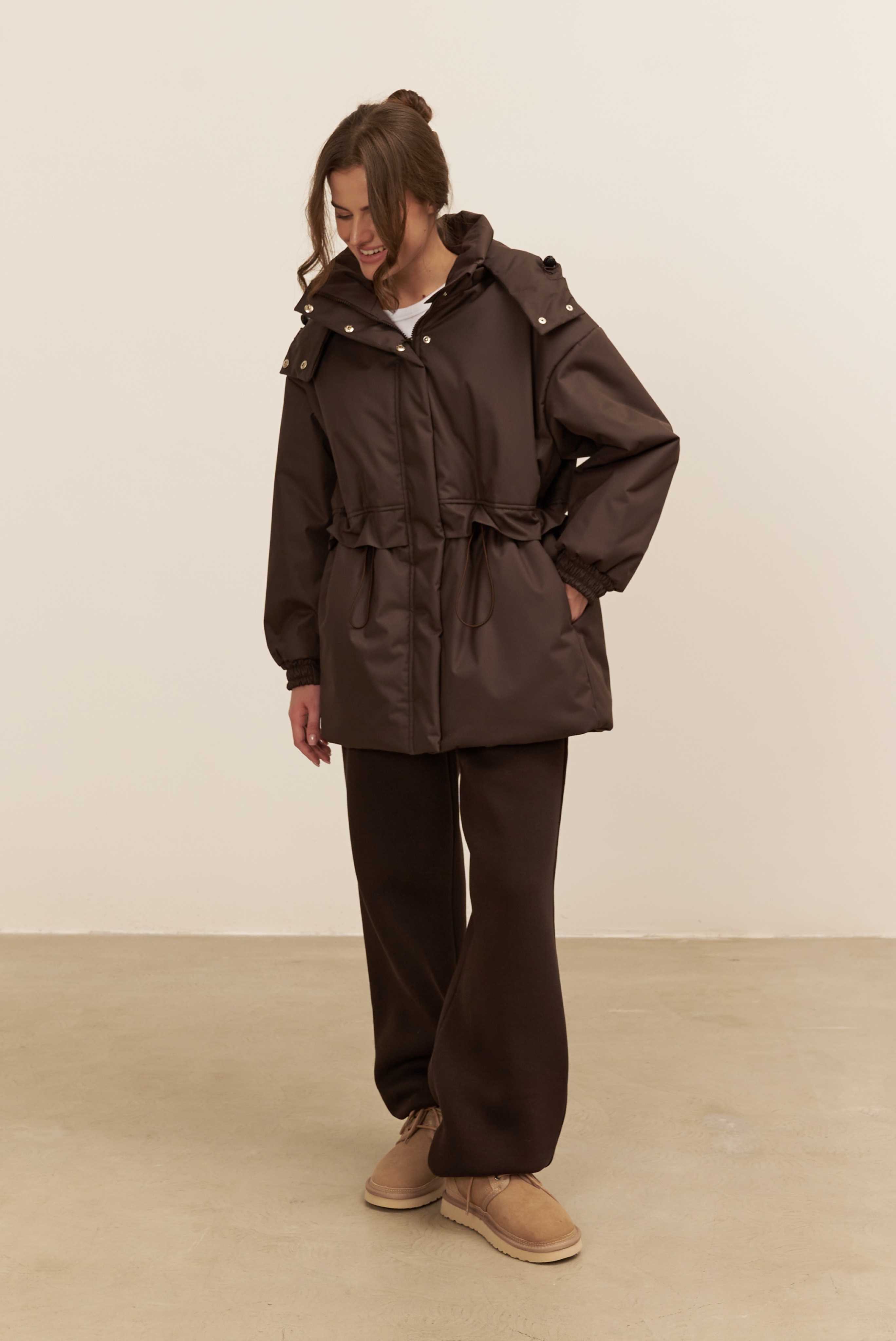 Куртка ARCTIC, горький шоколад