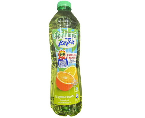 Зеленый чай ICE TEA со вкусом цитрусовых фруктов 1,5л