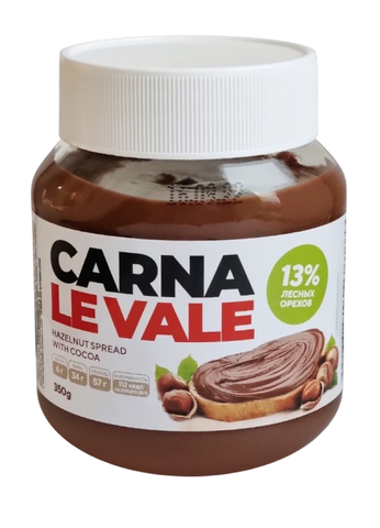 Паста с фундуком Carna le Vale 350гр