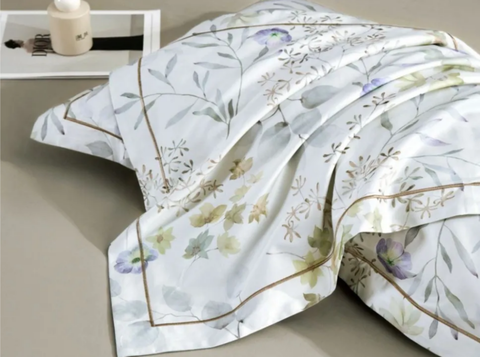 Постельное бельё Asabella 2181-6 египетский хлопок Premium (евро) - купить 1