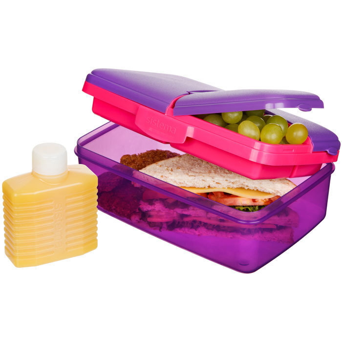 Ланч-бокс с бутылкой Sistema 