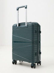 Чемодан MIRONPAN полипропилен Зеленый Малахит (S + ) 58х39х22 см/2,6 кг/48 л (распродажа)2