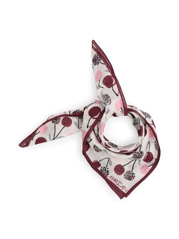 Marc Cain Sports Платок с вишенками из хлопка с шелком
