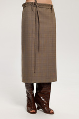 Юбка-карандаш миди