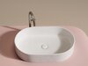 Ceramica Nova Element CN6048 Умывальник чаша накладная овальная, 60.8x38.5, цвет: белый
