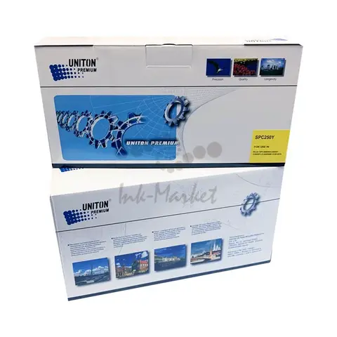 Совместимый картридж UNITON Premium для RICOH SP C250 type SPC250E желтый