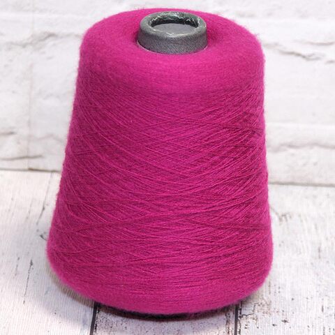 Стрейчевый кашемир LORO PIANA SUPERFLEX 2/80 фуксия