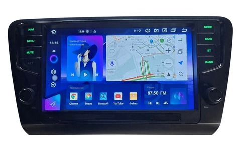 Магнитола для Skoda Octavia (2013+) Android 14 4/64 QLED DSP 4G модель MKD-8035-A7