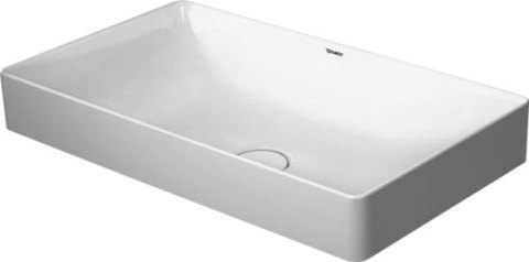 Раковина-чаша накладная 60x34,5 без перелива WonderGliss Duravit Durasquare 23556000001
