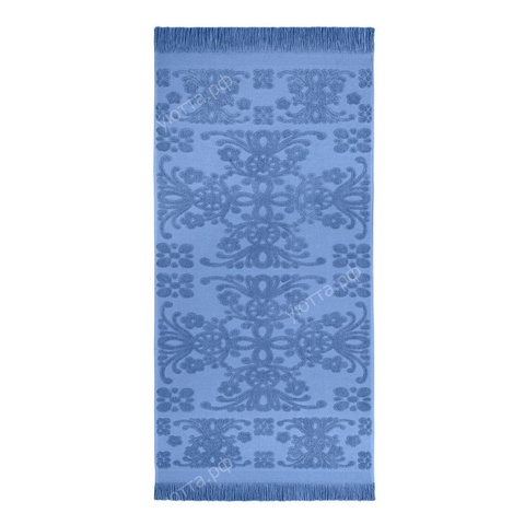 Полотенце с бахромой Arya Isabel Soft (30*50 см) - Голубой - купить 2