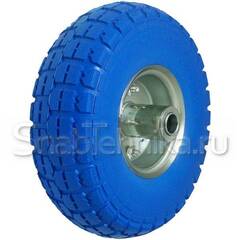 Колесо литое,  вспененный полиуретан 250 мм, со стальным  диском  PV1800, несимметричное