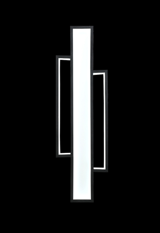 Настенный светодиодный светильник Crystal Lux SOBRE AP35W LED H600 V2 BLACK