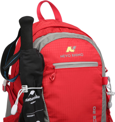Картинка рюкзак туристический Nevo Rhino 9067-NW Red - 5