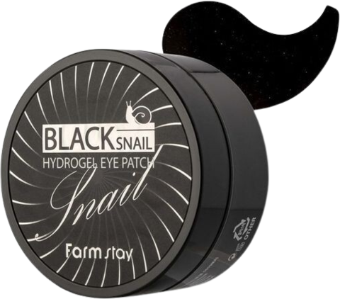 Farmstay Black Snail Hydrogel Eye Patch Патчи гидрогелевые для области вокруг глаз