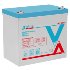 Аккумулятор  VEKTOR ENERGY GPL 12-55