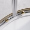 Cezares RELAX-304-R-2-100-C-BORO Душевой уголок, отделка Брашированное золото