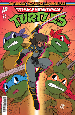 Teenage Mutant Ninja Turtles Saturday Morning Adventures Continued #25 (Cover B)