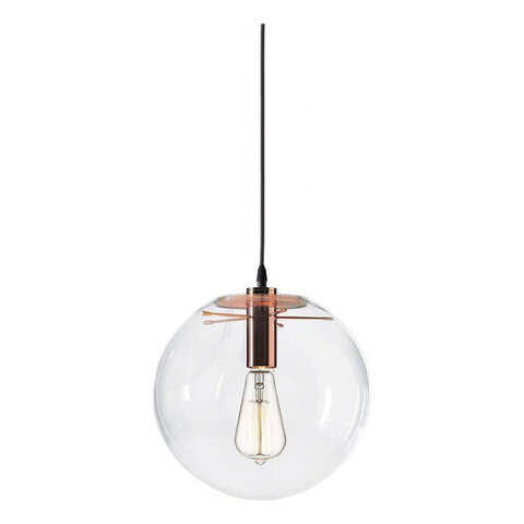 Светильник Glass Ball Ceiling Copper D25
