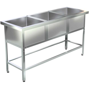 Ванна моечная Assum ВМС-П-3/500 (1800х600х850)
