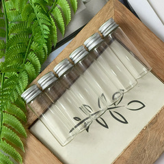 Баночки-бутылочки прозрачные, завинчивающиеся, 15 мл, 7*2,2*2,2 см, набор 6 штук