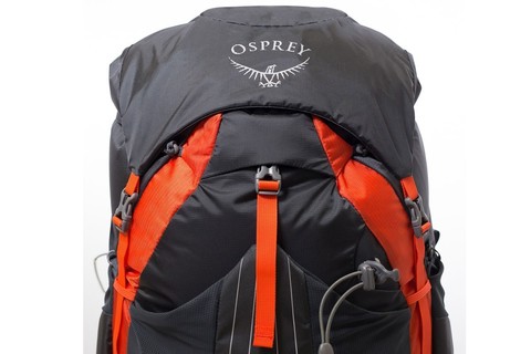 Картинка рюкзак туристический Osprey Exos 38 Blaze Black - 4