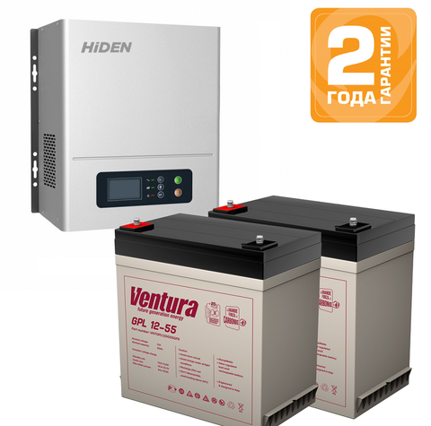 Комплект ИБП HIDEN HPS20-0612N+VENTURA GPL 12-110