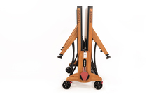 Теннисный стол складной для помещений RASSON PREMIUM T03 Indoor (274 х 152,5 х 76 см, натуральная вишня) с сеткой