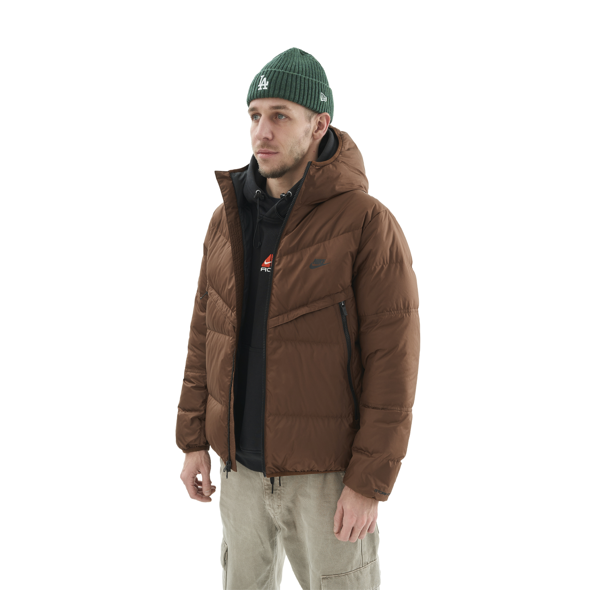 Nike hooded puffer jacket new arrivals