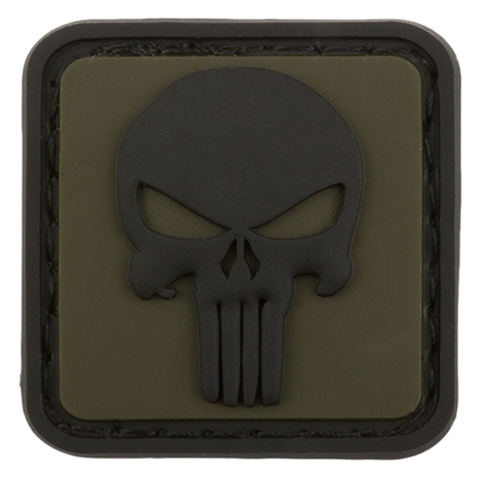 3D Patch Punisher Skull schwarz