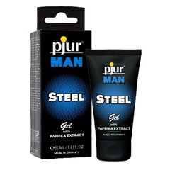 Эрекционный гель pjur MAN Steel Gel – мгновенное действие, 50 мл