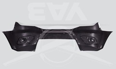 Накладка переднего бампера УАЗ-3163 (с2015г.) (черный металлик)