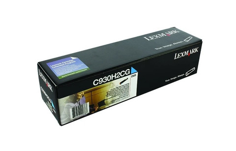 Оригинальный лазерный картридж Lexmark C930H2CG голубой
