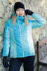 Утеплённая прогулочная лыжная куртка Nordski Base Aquamarine/Sky женская