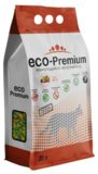 Наполнитель комкующийся для кошачьих туалетов ECO-Premium, тутти-фрутти, 20 л (Р)