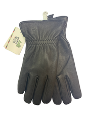 Перчатки. Мужские. Материал верха: Кожа оленя. Подклад: Трикотаж-шерсть. 5 шт в упаковке.