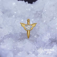 Skyward Edge Crystal PVD Yellow